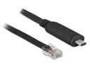 Delock Konsolenkabel USB-C - RJ45 RS-232, Cisco kompatibel, 2m