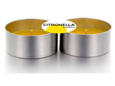 balthasar Gartenkerze Citronella Mini 2 Stück, Gelb