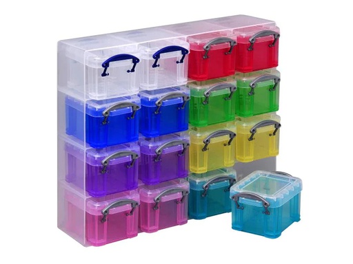 [90107973 291395] Really Useful Box Schubladenbox Set 0.14 l Mehrfarbig