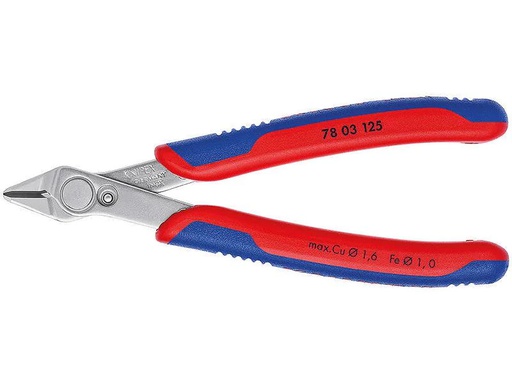 [90108133 518890] Knipex Seitenschneider Electronic Super Knips 125 mm