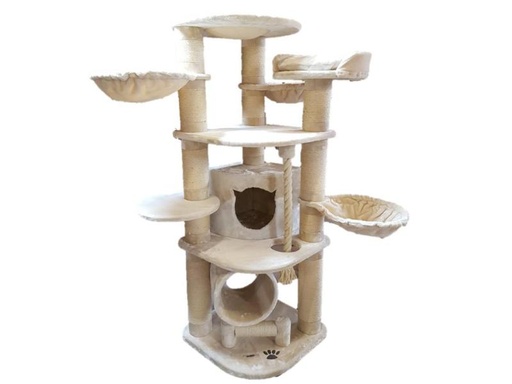 [90108267 862403] PetHomes Kratzbaum Mallorca 188 cm Creme