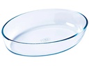Pyrex Auflaufform 30 x 21 cm Oval, Transparent