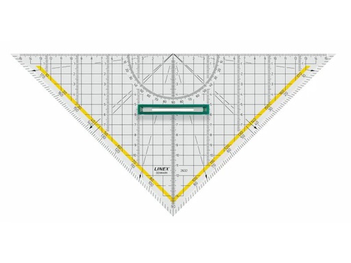 [90108414 514800] Linex Geodreieck/Dreieck 32 cm