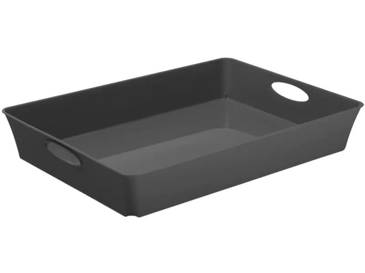 [90108488 1125238] Rotho Aufbewahrungsbox Living Box C4 / 4.5 l Anthrazit