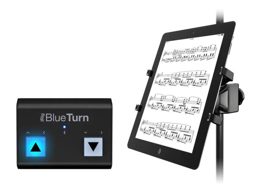 [90108866 994838] IK Multimedia Fusscontroller Tablet Page Turner Bundle