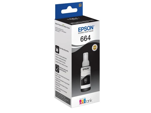 [90108868 354684] Epson Tinte Nr. 664 / C13T664140 Black
