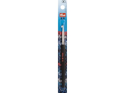 [90108962 1087934] Prym Häkelnadel Ø 5 mm, Wolle, Soft-Griff