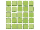 Glorex Selbstklebendes Mosaik Poly-Mosaic 5 mm Hellgrün