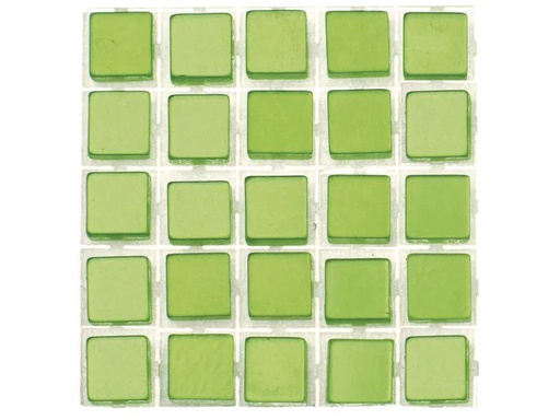 [90108974 631701] Glorex Selbstklebendes Mosaik Poly-Mosaic 5 mm Hellgrün