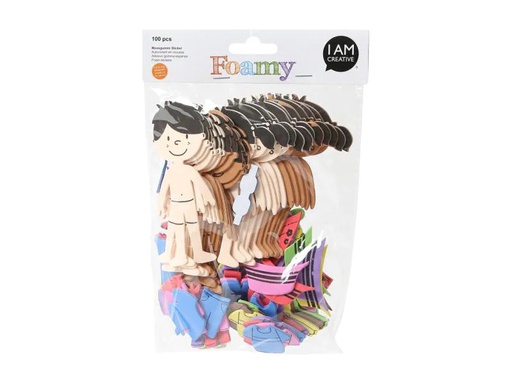 [90109018 1074976] I AM CREATIVE Motivsticker Dress it up 100 Stück