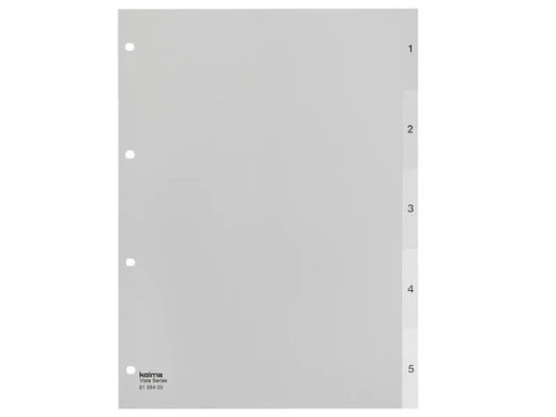 [90109036 1103006] Kolma Register A4 Vista 1-5