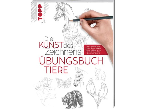 [90109047 1159500] Frechverlag Handbuch Die Kunst des Zeichnens – Tiere 112 Seiten