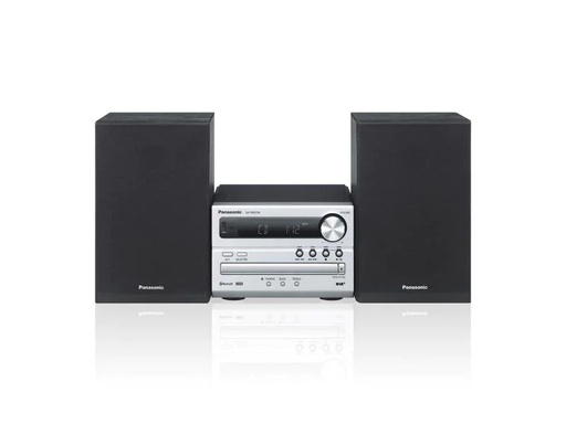 [90109149 754747] Panasonic Micro-HiFi Anlage SC-PM254 Silber