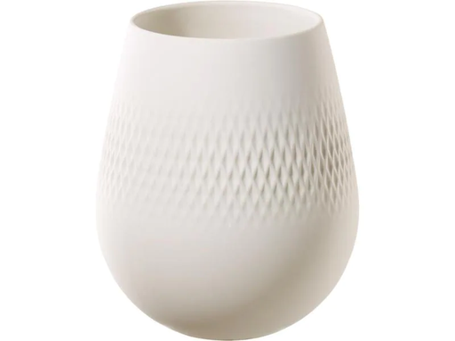 [90109155 757551] Villeroy &amp; Boch Vase Collier blanc Carré No.2 Weiss