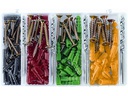 ferronorm Dübel Set mit Schrauben + Steinbohrer