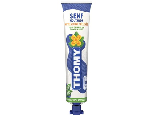 [90109252 727703] Thomy Senf mittelscharf 200 g