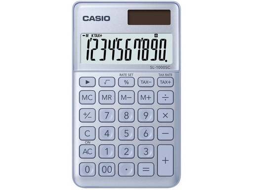 [90010907 859735] Casio Taschenrechner CS-SL-1000SC-BU Blau