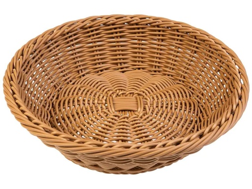 [90010908 908749] Paderno Brotkorb Ø 29 cm Braun