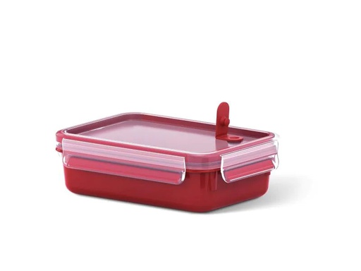 [90109357 552510] Emsa Mikrowellendose Clip &amp; Micro 0.8 l, Rot