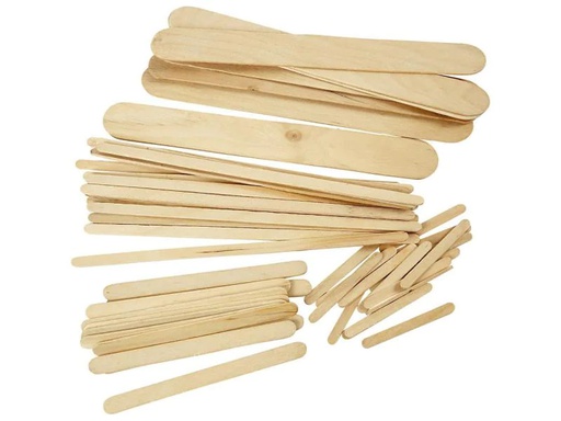 [90010916 1043688] Creativ Company Holzkleinteile Eistiele, 4250 Stück