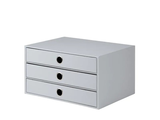 [90109571 1178416] Rössler Schubladenbox S.O.H.O. A4 Grau