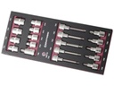 Kraftwerk Stecknuss-Set 1/2 Completo EVA3 Torx-Bit 19-teilig