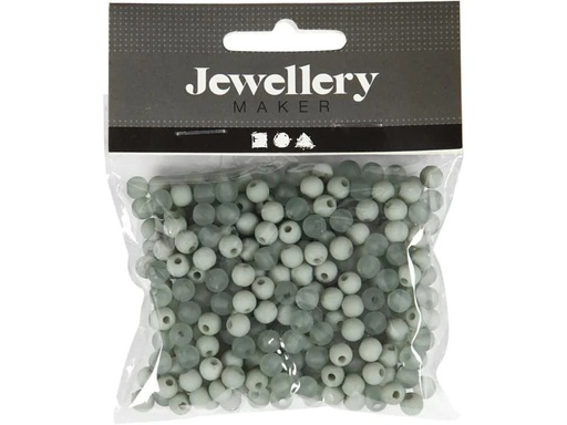 [90109699 871122] Creativ Company Kunststoffperlen 6 mm, Mint, 150 Stk.