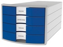 HAN Schubladenbox IMPULS A4/C4 Blau