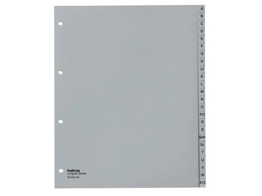 [90109791 830712] Kolma Register A4 XL LongLife A-Z