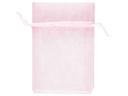 Creativ Company Organzabeutel Organza 7 x 10 cm 10 Stück, Rosa