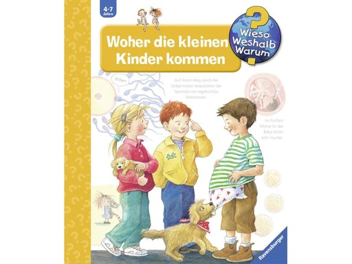 [90109951 656255] Ravensburger Kinder-Sachbuch WWW Woher die kleinen Kinder kommen