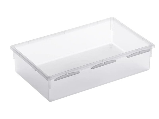 [90010975 514997] Rotho Ordnungssystem BASIC 23 x 15 cm Transparent