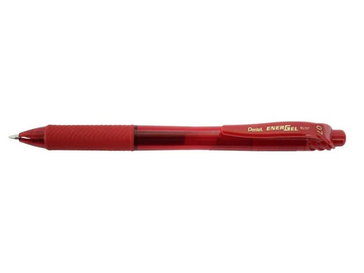 [90001076 1112164] pentel Gelschreiber Energel 0.7 mm, Rot, 1 Stück