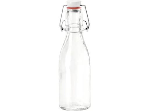 [90011002 628559] Glorex Glasflasche mit Bügel
