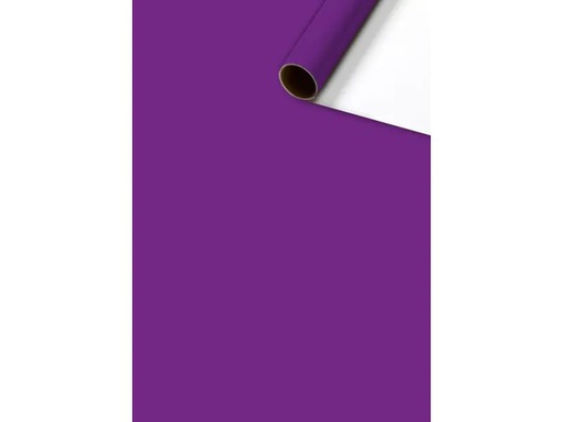[90011012 995149] Stewo Geschenkpapier Colour Violett, 70 cm x 2 m
