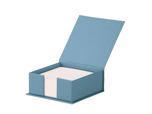 [90110376 1178469] Rössler Notizzettel-Dispenser S.O.H.O. 11 x 4.6 x 11 cm, Denim
