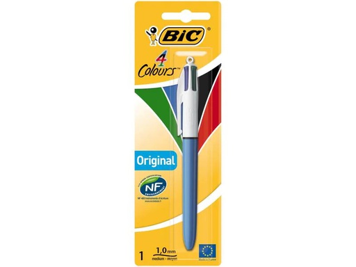 [90110516 912316] BIC Mehrfarbenkugelschreiber 4 Colours Original 0.32 mm, 1 Stück