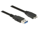 Delock USB 3.0-Kabel  USB A - Micro-USB B 1 m