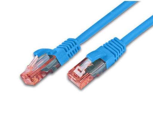 [90110653 229584] Wirewin Patchkabel RJ-45 - RJ-45, Cat 6, UTP, 1 m, Blau