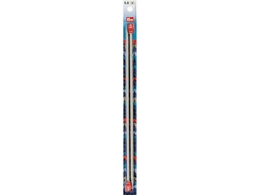 [90011052 1175085] Prym Stricknadeln 5.00 mm, Alu, 2 Stück, Grau