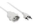 FURBER.power Verlängerungskabel T13-T12 5 m Weiss