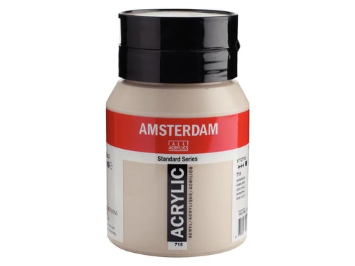[90110811 995984] Amsterdam Acrylfarbe Standard 718 Warmgrau deckend, 500 ml