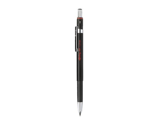[90110916 892954] Rotring Minenbleistift 300 2 mm, Schwarz