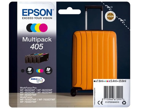 [90111010 1143742] Epson Tinte Nr. 405 / C13T05G64010 BK, C, M, Y