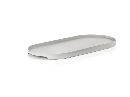 [90111611 1174915] Zone Denmark Servierplatte Singles 35 cm x 16 cm, Hellgrau