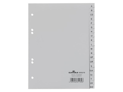 [90111964 1093101] DURABLE Register A5 PP A-Z