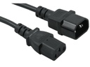 Diggelmann Gerätekabel 0.5 m C13-C14 halogenfrei
