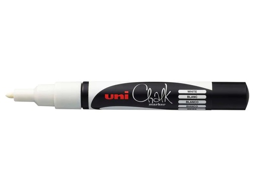 [90112155 1130868] Uni Kreidemarker uni CHALK 0.9 -1.3 mm Weiss