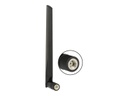 Delock WLAN-Antenne RP-SMA Dualband 18 cm RP-SMA 5 dBi Rundstrahl