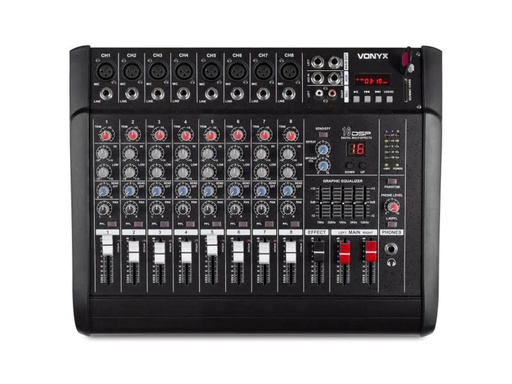 [90112572 862722] Vonyx Mischpult AM8A Powermixer